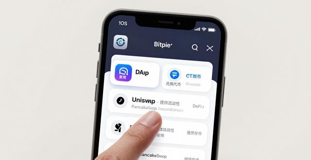 苹果手机用Bitpie钱包玩DeFi，三步搞定