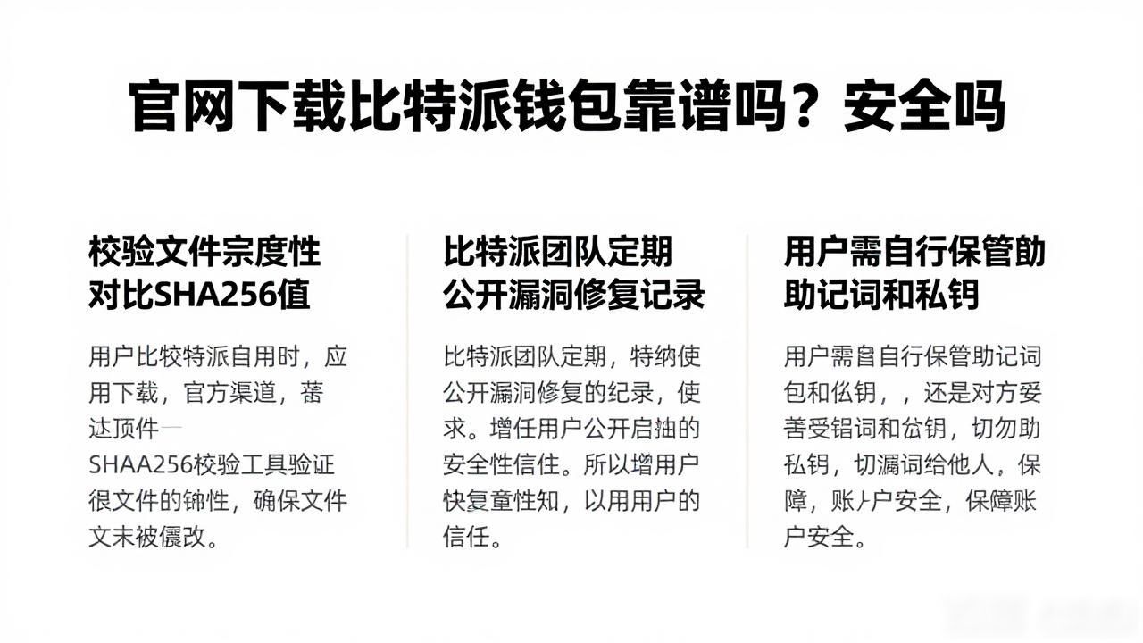 官网下载比特派钱包靠谱吗？安全吗