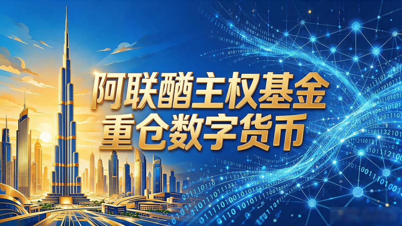 阿联酋主权基金重仓数字货币