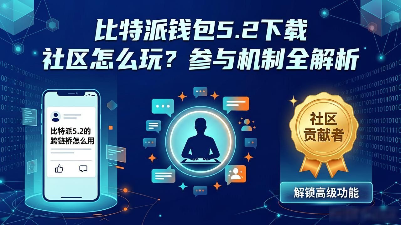 比特派钱包5.2下载 社区怎么玩？参与机制全解析