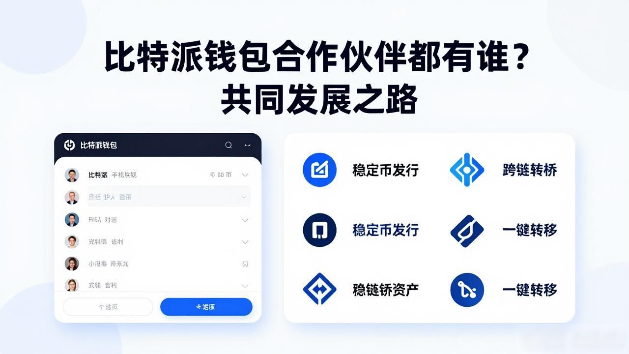 比特派钱包合作伙伴都有谁？共同发展之路