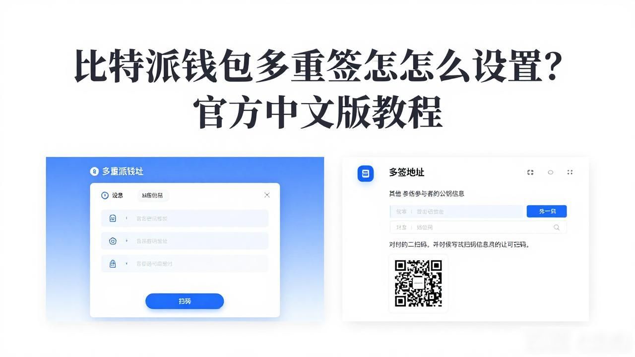 比特派钱包多重签名怎么设置？官方中文版教程