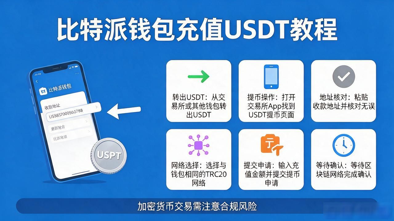 比特派钱包充值USDT完整教程